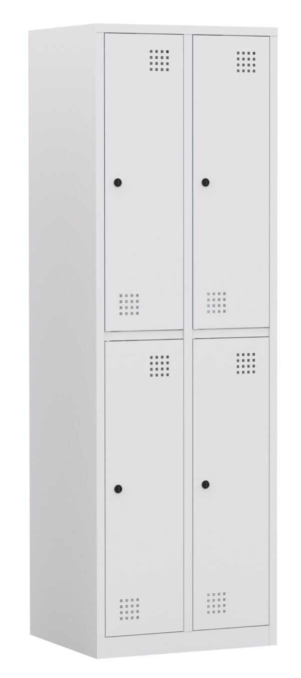 Taquilla 2 puertas – Módulo 2 (Metálica)