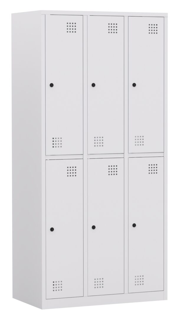 Taquilla 2 puertas – Módulo 3 (Metálica)