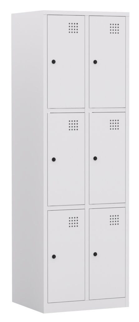 Taquilla metálica de 3 puertas Zentry Lockers
