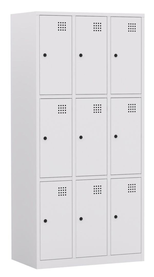 Taquilla 3 puertas – Módulo 3 (Metálica)