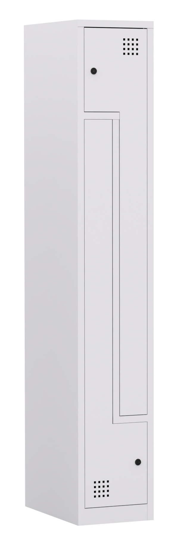 Taquilla 2 puertas en L – Módulo 1 (Metálica)