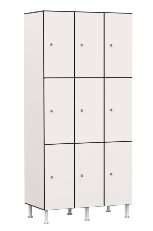 Taquilla 3 puertas – Módulo 3 (Fenólica)