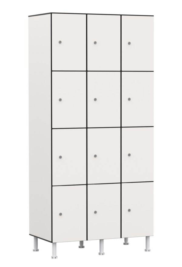 Taquilla 4 puertas – Módulo 3 (Fenólica)