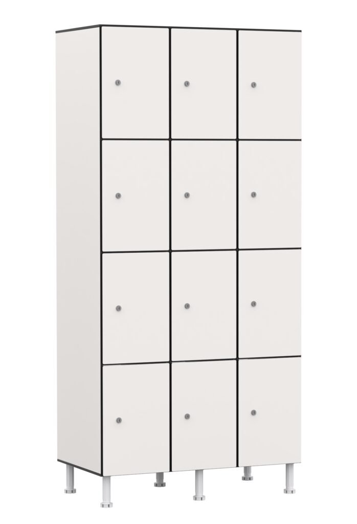 Taquilla fenólica de 3 puertas Zentry Lockers