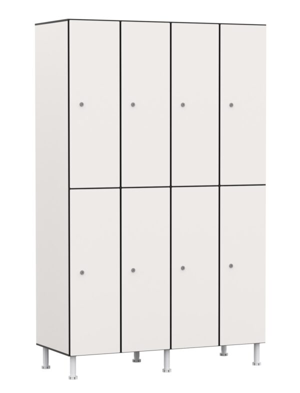 Taquilla 2 puertas – Módulo 4 (Fenólica)