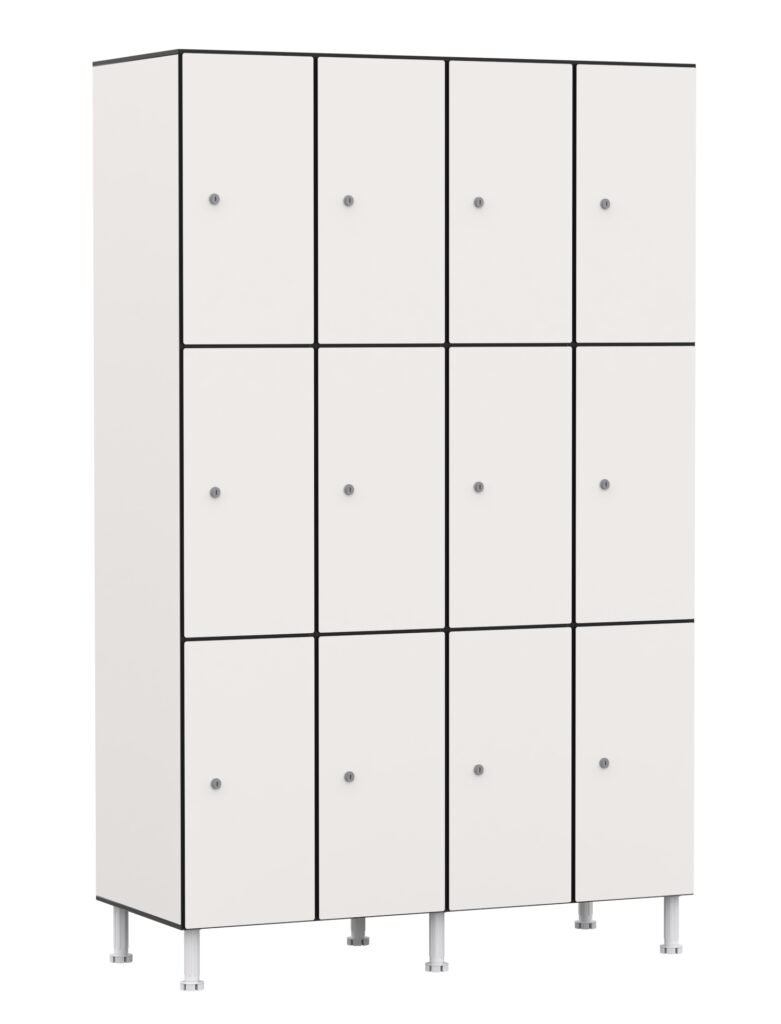 Taquilla fenólica de 4 puertas Zentry Lockers