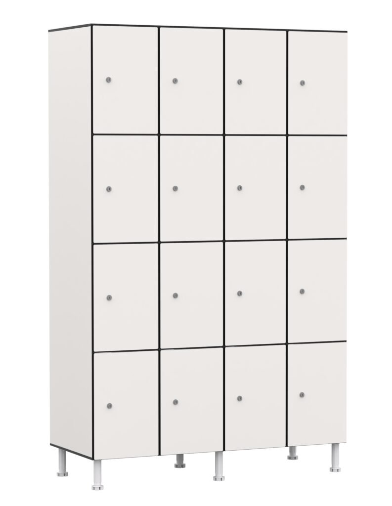 Taquilla fenólica de 4 puertas Zentry Lockers