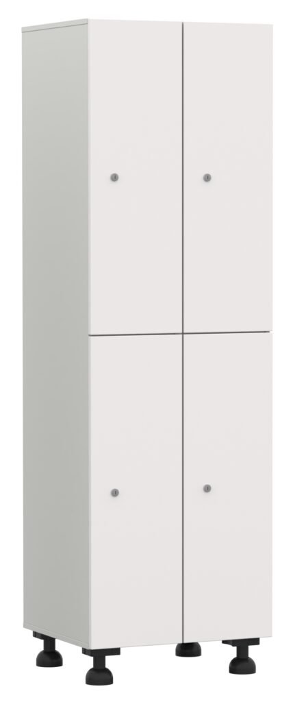 Taquilla de melamina de 2 puertas Zentry Lockers