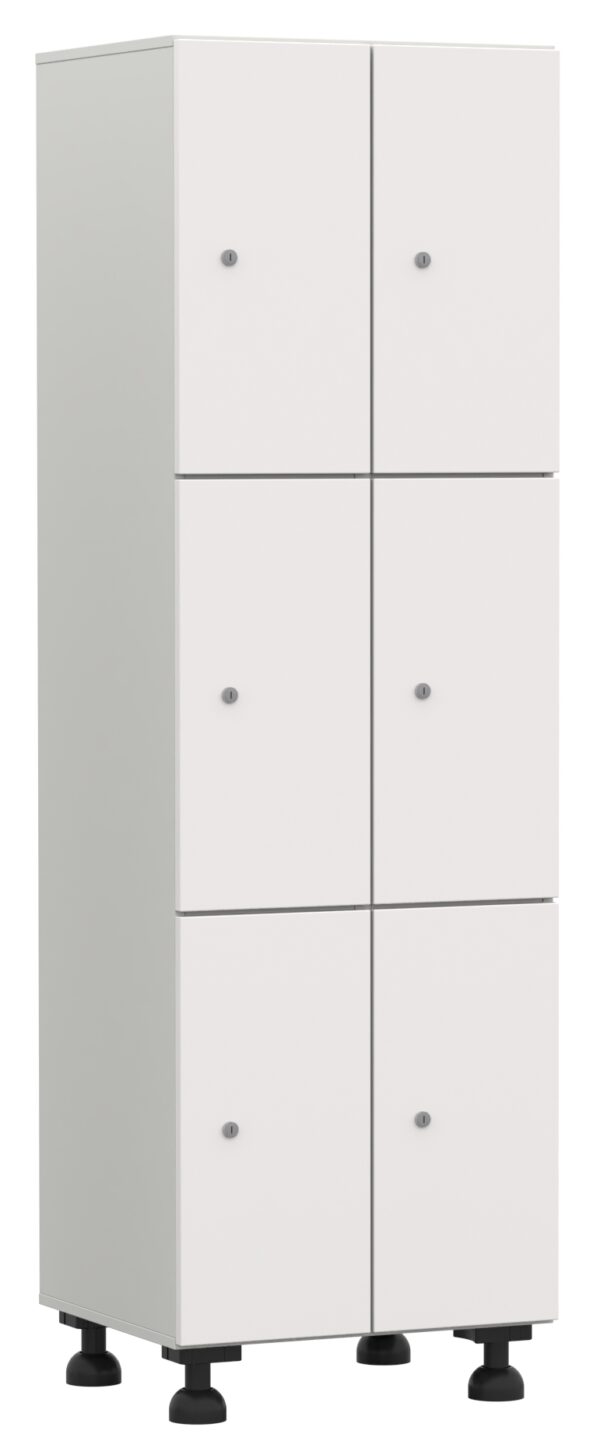 Taquilla 3 puertas – Módulo 2 (Melamina)