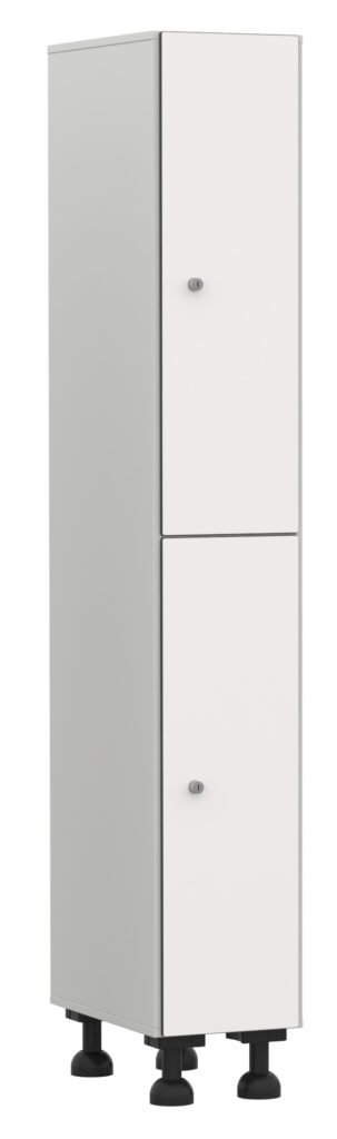 Taquilla de melamina fenólico de 2 puertas Zentry Lockers