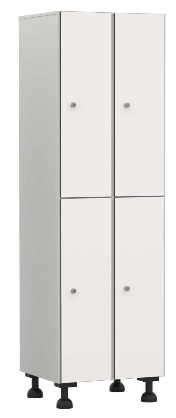 taquilla-melamina-fenolico-2-2 Taquilla 2 puertas en L– Módulo 2 (Melamina-Fenólico)