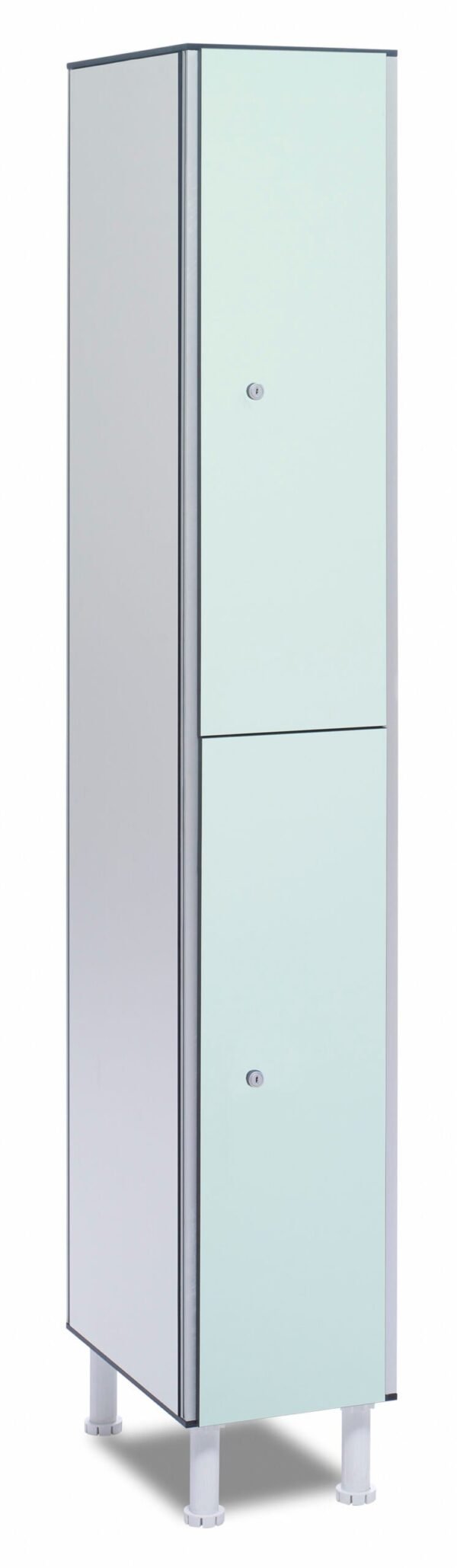 Taquilla 2 puertas – Módulo 1 (Fenólica)