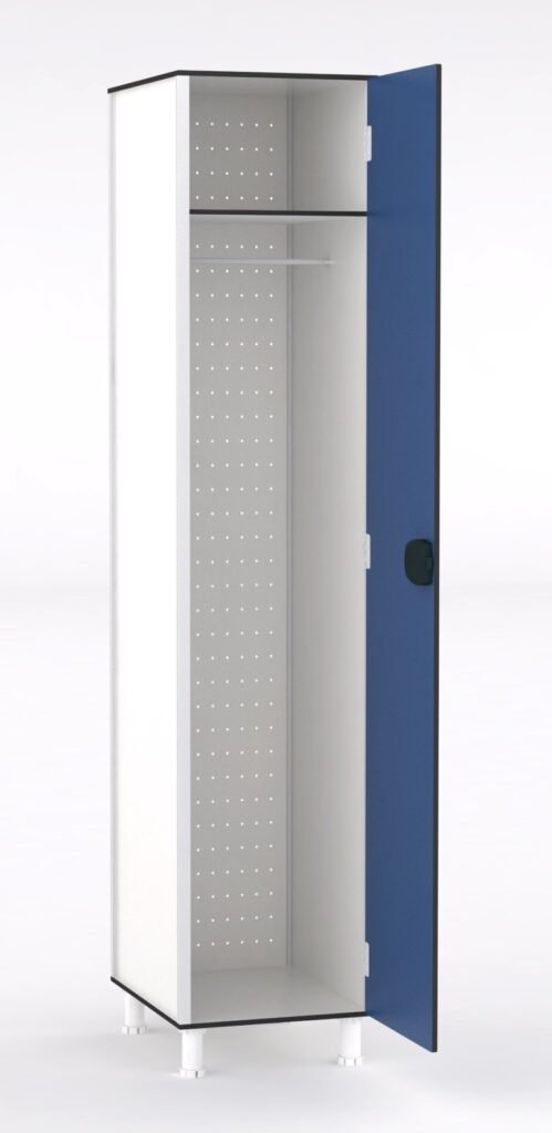 Taquilla 1 puerta – Módulo 1 (Fenólica)