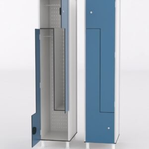Taquilla 2 puertas en L – Módulo 1 (Fenólica)