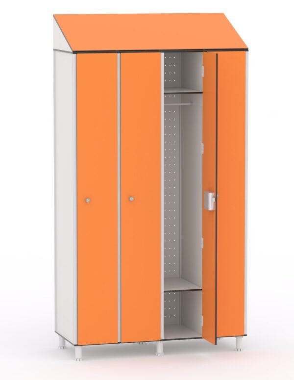 Taquilla 1 puerta – Módulo 4 (Fenólica)