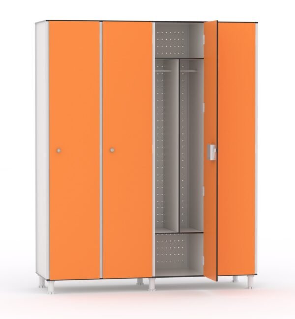 Taquilla 1 puerta – Módulo 4 (Fenólica)