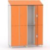 Taquilla 2 puertas – Módulo 4 (Fenólica)