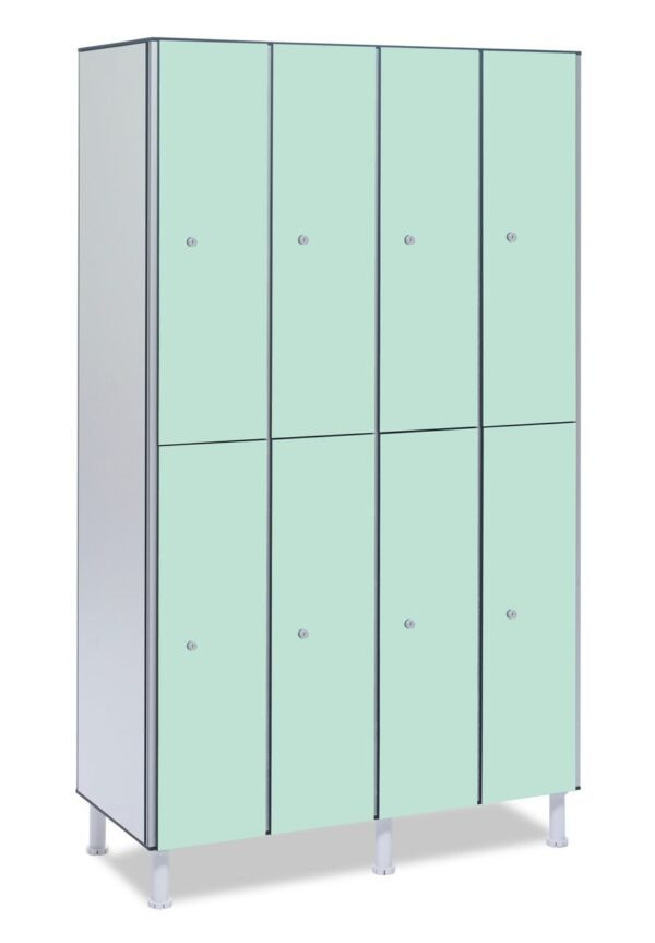 Taquilla 2 puertas – Módulo 4 (Fenólica)