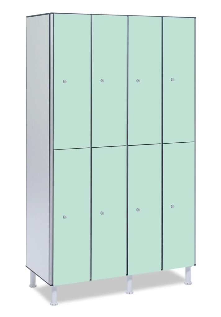 Taquilla 2 puertas – Módulo 4 (Fenólica)