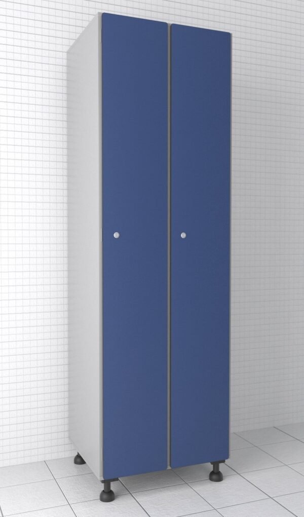 Taquilla 1 puerta en altura – Módulo 2 (Melamina-Fenólico)