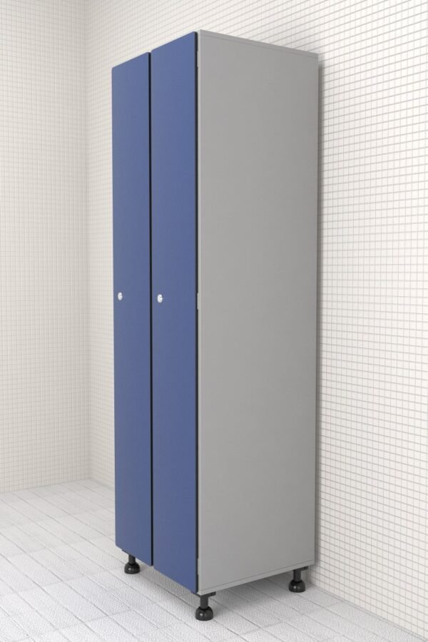 Taquilla 1 puerta en altura – Módulo 2 (Melamina-Fenólico)