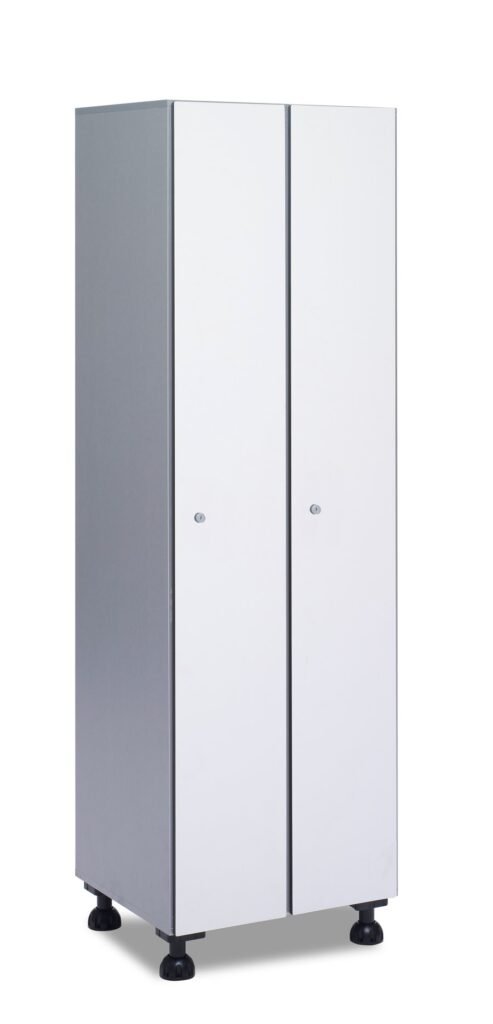 Taquilla 1 puerta en altura – Módulo 2 (Melamina-Fenólico)