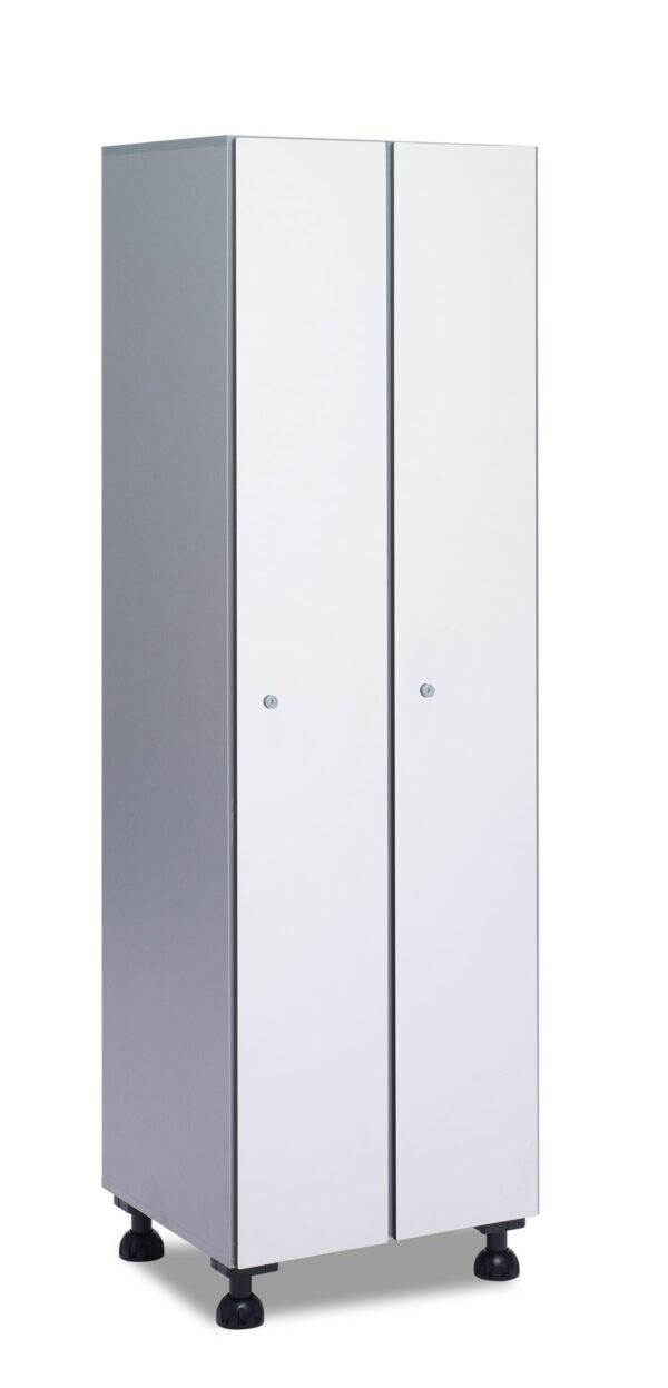 Taquilla 1 puerta en altura – Módulo 2 (Melamina-Fenólico)
