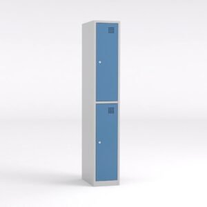 Taquilla 2 puertas – Módulo 1 (Metálica)