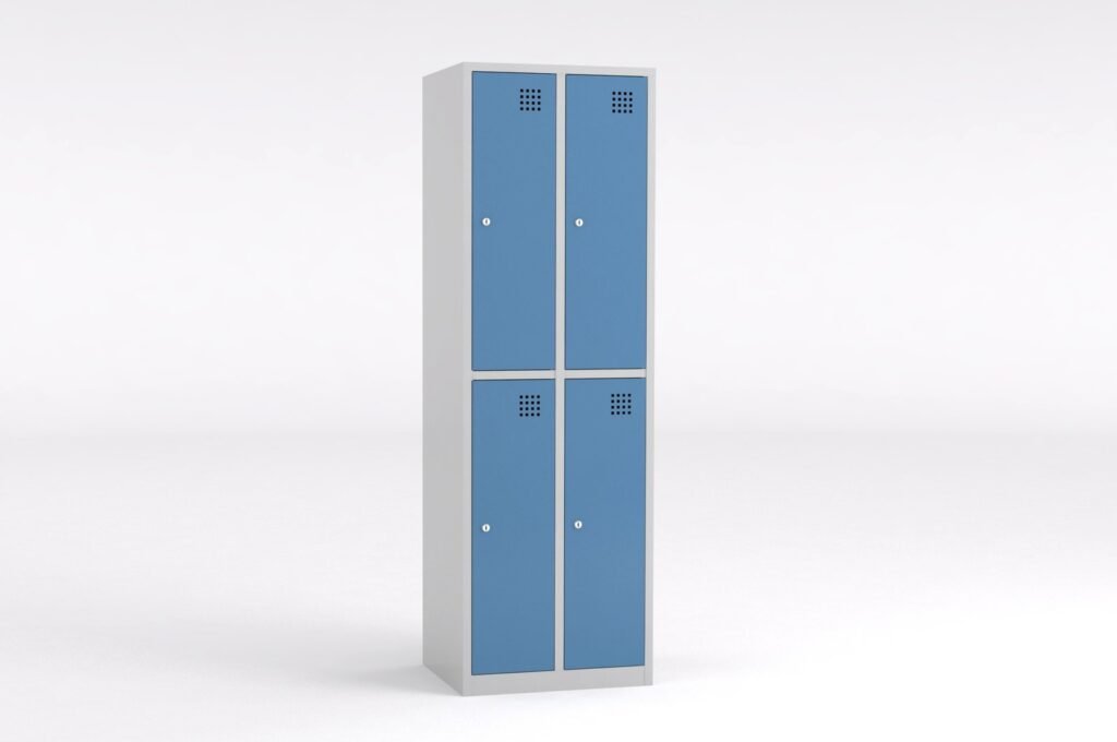 Taquilla 2 puertas – Módulo 2 (Metálica)