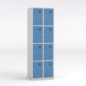 Taquilla 4 puertas – Módulo 2 (Metálica)