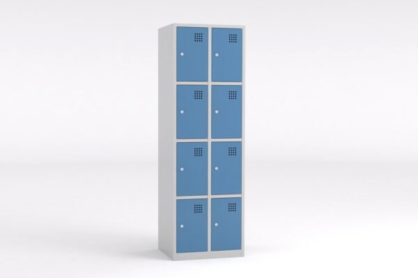 Taquilla 4 puertas – Módulo 2 (Metálica)