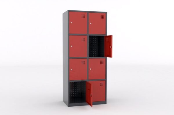 VTMTM2P4-40 Taquilla 4 puertas – Módulo 2 (Metálica)