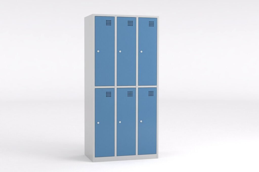 Taquilla 2 puertas – Módulo 3 (Metálica)