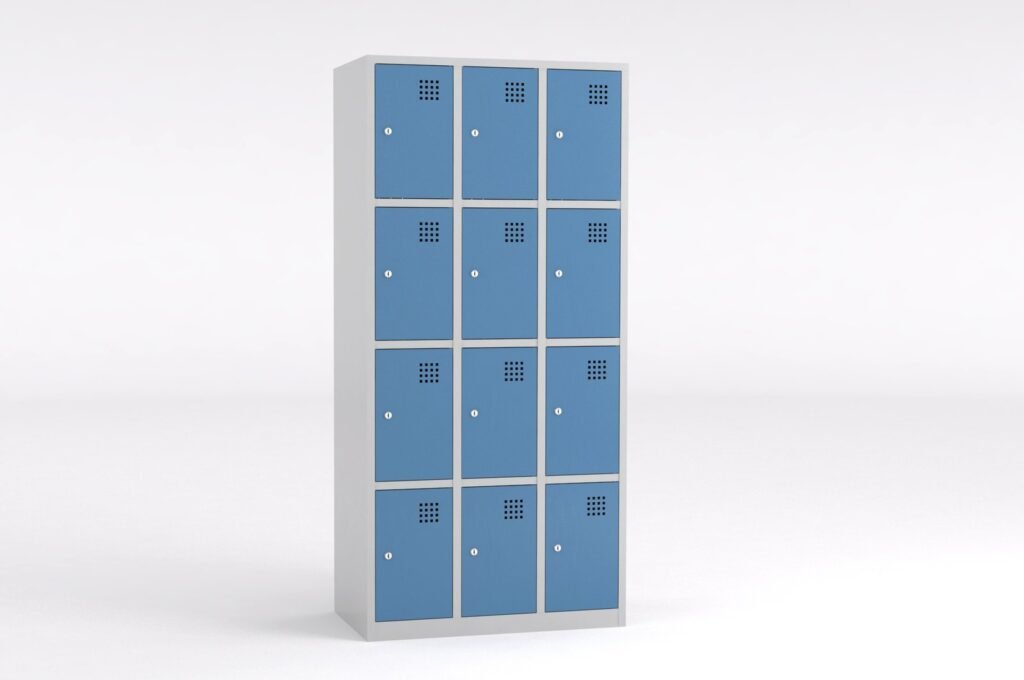 Taquilla 4 puertas – Módulo 3 (Metálica)