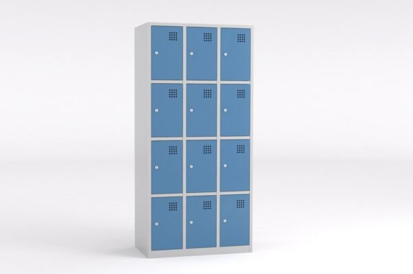 Taquilla 4 puertas – Módulo 3 (Metálica)