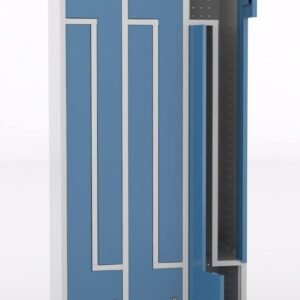 Taquilla 2 puertas en L – Módulo 3 (Metálica)