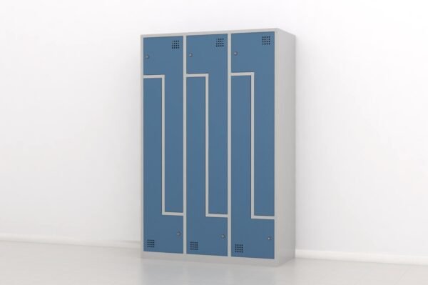 VTMTM3PL-40 Taquilla 2 puertas en L – Módulo 3 (Metálica)