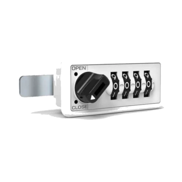 Cerradura de combinación Zentry serie CP con panel rectangular para taquillas