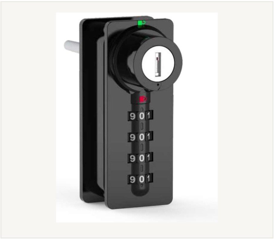 Cerradura mecánica de combinación serie AR con autorreseteo