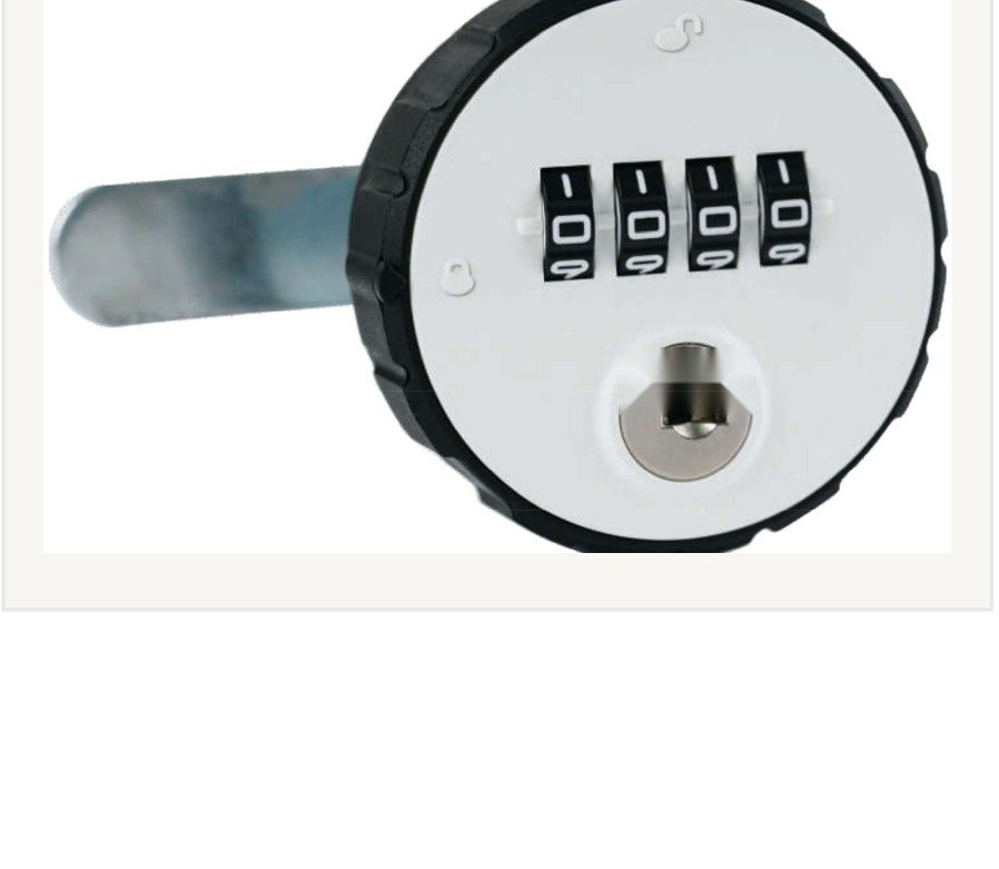 Cerradura mecánica de combinación serie RD de formato redondo
