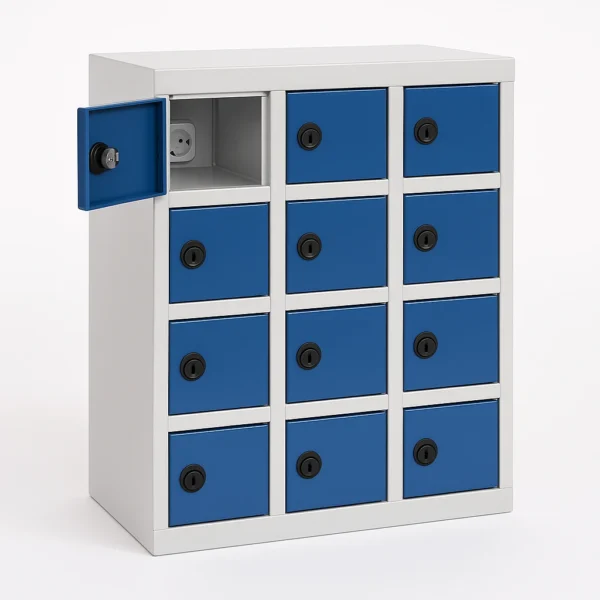 Taquillas de carga para móviles y tablets (compacta) Zentry Taquilla compacta de carga para móviles y tablets Zentry (representación genérica)